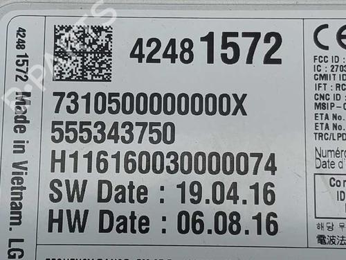 Radio OPEL ASTRA K (B16)  | BP17984899E6 