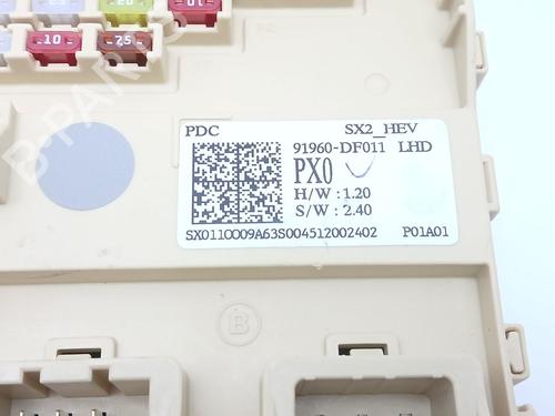 Fuse box HYUNDAI KONA SUV Van (OS, OSE, OSI) 1.6 GDi Hybrid | BP32066019E1 - Image 2