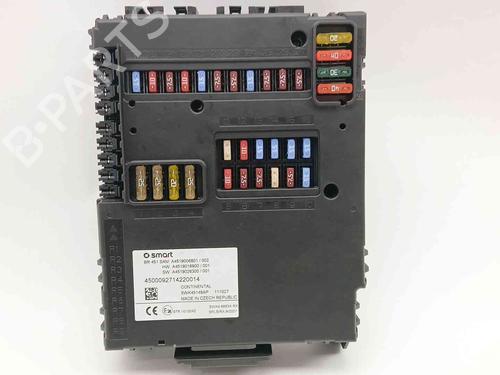 Used Fuse box Fuse box SMART FORTWO Coupe (451) 1.0 (451.331, 451.380) (71 hp) 40044286 40044286