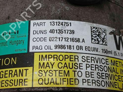 AC compressor OPEL ASTRA H GTC (A04) 1.7 CDTi (L08) | BP37640384M34 - Image 4