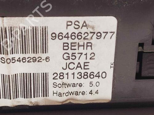 Climate control PEUGEOT 307 SW (3H)  | BP20683584I5 