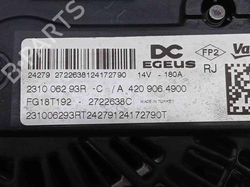 Alternator RENAULT KANGOO III Box Body/MPV 1.5 Blue dCi 115 (FJAC) | BP36121478M7  - Image 5