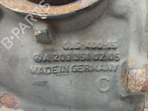 Rear differential MERCEDES-BENZ C-CLASS (W204) C 220 CDI (204.008) | BP33235638M24 - Image 2