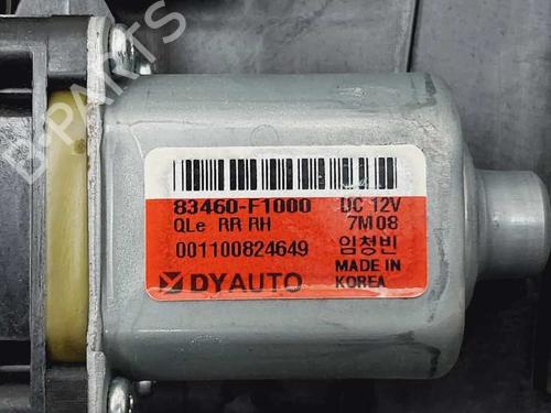 Rear right window mechanism KIA SPORTAGE II (JE_, KM_)  | BP17224334C25 