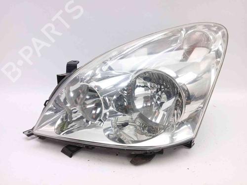 Used Left headlight Left headlight TOYOTA COROLLA Verso (ZER_, ZZE12_, R1_) 1.8 (ZNR11_, ZNR11R) (129 hp) 40013742 40013742