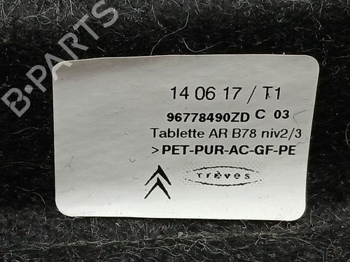Rear parcel shelf CITROËN C4 Picasso II 1.6 BlueHDi 120 | BP29207045C85 