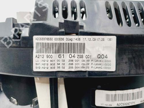 Instrument cluster MERCEDES-BENZ E-CLASS Coupe (C207) E 350 CDI (207.322) | BP16772379C47 