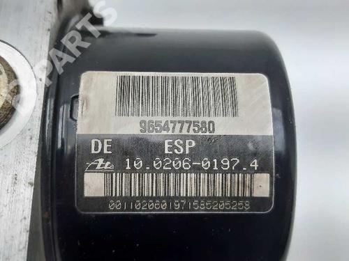 ABS pump PEUGEOT 1007 (KM_) 1.4 HDi | BP9623775M43 