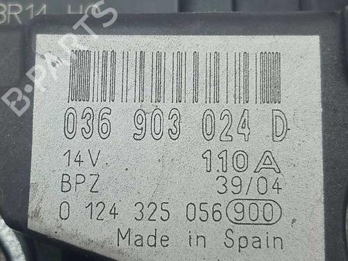 Alternator VW POLO (9N_, 9A_) 1.4 16V | BP17462713M7 