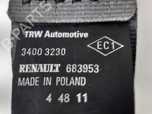 Rear right seatbelt RENAULT CLIO III (BR0/1, CR0/1)  | BP11949586I28 
