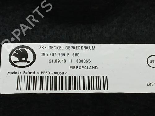 Hutablage/Netztrennwand SKODA SUPERB III (3V3) 2.0 TDI | BP30006231C85 