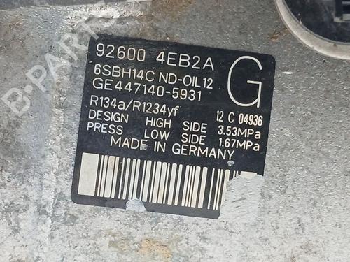 AC compressor RENAULT KADJAR (HA_, HL_) 1.5 BLUE dCi 115 (HLA6) | BP33756406M34 - Image 3