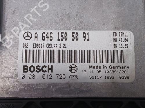 Engine control unit (ECU) MERCEDES-BENZ C-CLASS (W203) C 220 CDI (203.008) | BP33855372M57 - Image 2