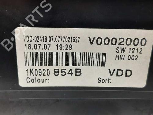 Instrument cluster VW GOLF V (1K1)  | BP19277301C47 