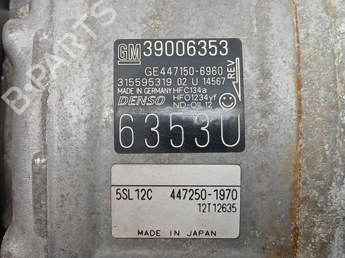 AC compressor OPEL CORSA E (X15) | BP31354114M34