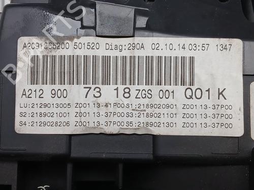 Instrument cluster MERCEDES-BENZ E-CLASS (W212) E 220 CDI / BlueTEC (212.001, 212.002) | BP30385112C47 - Image 3
