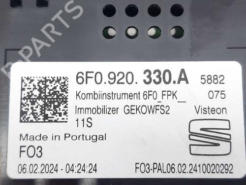 Instrument cluster SEAT IBIZA V (KJ1, KJG)  | BP22978389C47 