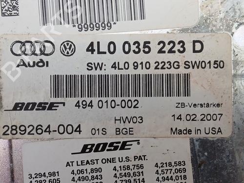 Electronic module AUDI Q7 (4LB) 3.0 TDI quattro | BP24646987M83 
