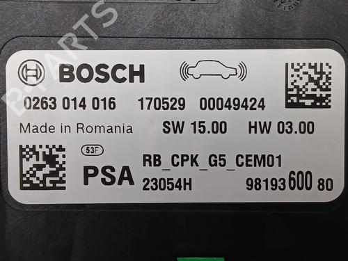 Elektronisk modul CITROËN C4 Picasso II 1.6 BlueHDi 120 | BP28350072M83 