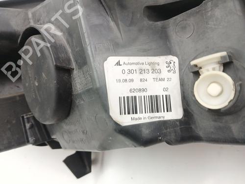 Left headlight PEUGEOT 407 (6D_) 2.0 HDi 135 (6DRHRH, 6DRHRE, 6DRHRG, 6DRHRJ) | BP29638059C28 