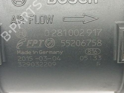 Mass air flow sensor FIAT FREEMONT (345_) 2.0 JTD | BP29508900M95 