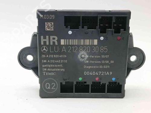 Used Electronic module Electronic module MERCEDES-BENZ E-CLASS (W212) E 350 CDI (212.025) (231 hp) 39688006 39688006