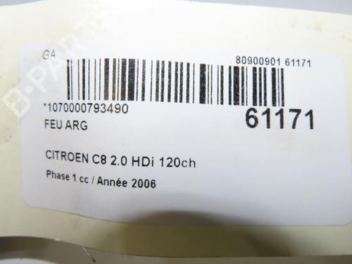 Venstre baglygte CITROËN C8 (EA_, EB_) 2.0 HDi | BP38429183C34 - Image 5