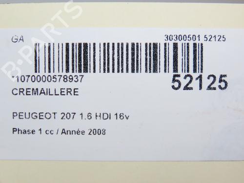 Steering rack PEUGEOT 207 (WA_, WC_) 1.6 HDi | BP24358770M22