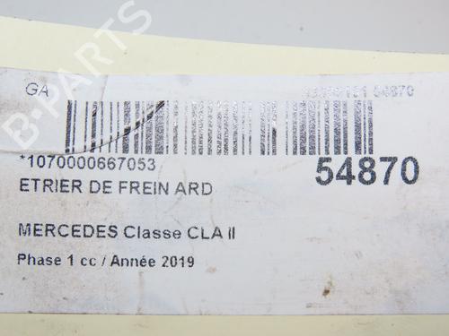 Right rear brake caliper MERCEDES-BENZ CLA (C118) AMG CLA 35 4-matic (118.351) | BP29345215M106