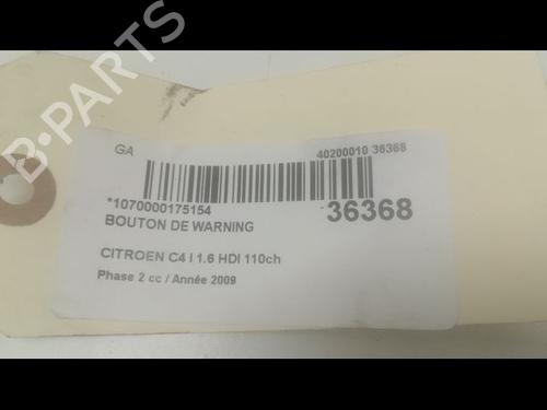 Used Warning switch Warning switch CITROËN C4 I (LC_) 1.6 HDi (109 hp) 9602194 9602194