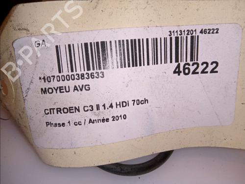 Right front steering knuckle CITROËN C3 II (SC_) 1.4 HDi 70 (SC8HZC, SC8HR0, SC8HP4) | BP14876415M26 