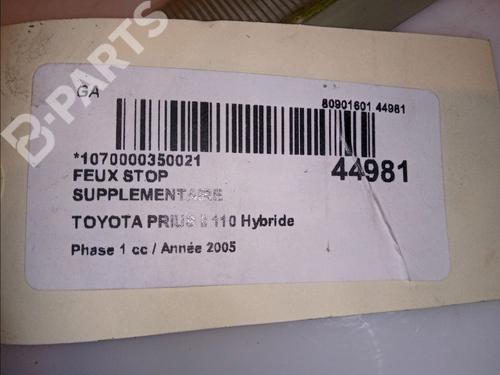 Third brake light TOYOTA PRIUS Liftback (_W2_) 1.5 Hybrid (NHW20_, NHW20R) | BP11104484L11 