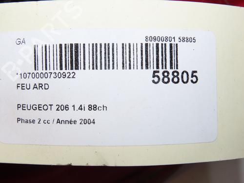 Right taillight FORD FOCUS C-MAX (DM2) 1.6 TDCi | BP36427372C35  - Image 6