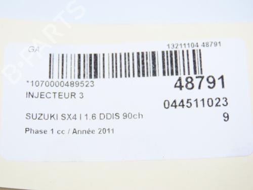 Injector SUZUKI SX4 (EY, GY) 1.6 DDIS (RW416D) | BP33998691M100 - Image 4