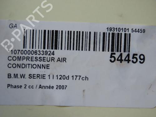 AC compressor BMW 1 (E87) 120 d | BP39756435M34  - Image 6