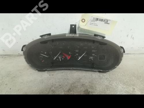Used Instrument cluster PEUGEOT 206 Hatchback (2A/C) 1.4 i (75 hp) 9607720