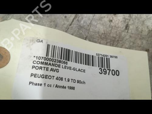Used Left front window switch Left front window switch PEUGEOT 406 (8B) 1.9 TD (90 hp) 9608418 9608418