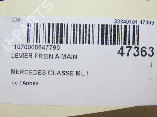 håndbremse RENAULT CLIO III (BR0/1, CR0/1) 1.5 dCi (88 hp) 28967652