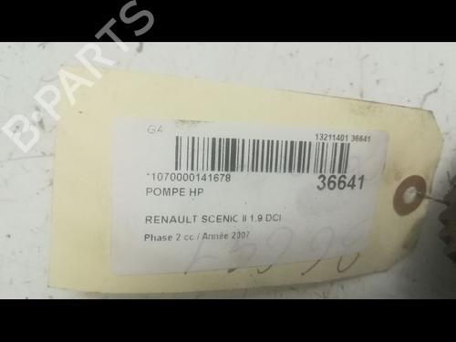 Injection pump RENAULT SCÉNIC II (JM0/1_) 1.9 dCi (JM14) | BP9600020M78