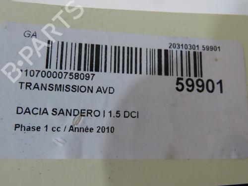 Right front driveshaft DACIA SANDERO 1.5 dCi | BP36958469M39 - Image 5
