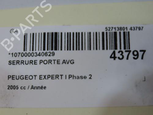 Used Front left lock Front left lock PEUGEOT EXPERT (224_) 2.0 HDi (94 hp) 9716794 9716794