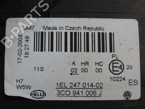 Right headlight VW PASSAT B6 (3C2) 1.9 TDI | BP28969404C29 