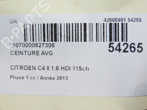 Front left belt tensioner CITROËN C4 II (NC_) 1.6 HDi 115 | BP28968214C87 
