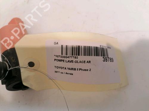 Used Washer pump TOYOTA YARIS (_P9_) 1.33 VVT-i (NSP90_, NSP90R) (99 hp) 15841880