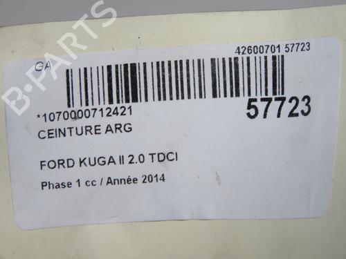 Rear left seatbelt FORD KUGA II (DM2) 2.0 TDCi | BP36873849I29  - Image 5