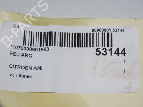 Used Left taillight Left taillight CITROËN AMI (9A_) Electric (9AZ2CA) (8 hp) 36495895 36495895