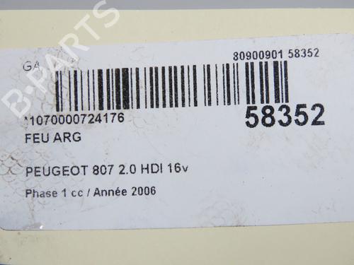 Left taillight PEUGEOT 807 (EB_) 2.0 HDi | BP36310675C34  - Image 5
