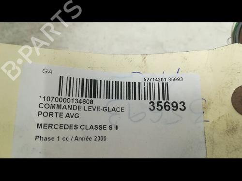 Used Left front window switch Left front window switch MERCEDES-BENZ S-CLASS (W220, V220) S 600, S 600 L (220.878, 220.178) (367 hp) 9599309 9599309