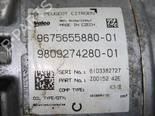 AC compressor PEUGEOT 308 II (LB_, LP_, LW_, LH_, L3_) 1.6 BlueHDi 120 | BP31605857M34