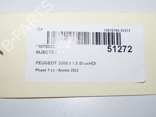 Injector RENAULT CLIO II Hatchback Van (SB0/1/2_) 1.5 dCi (SB3M) | BP36283514M100 - Image 4